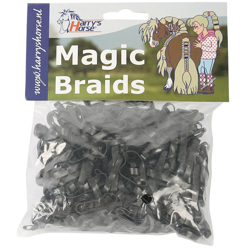 Harry's Horse Magic Braids Schwarz